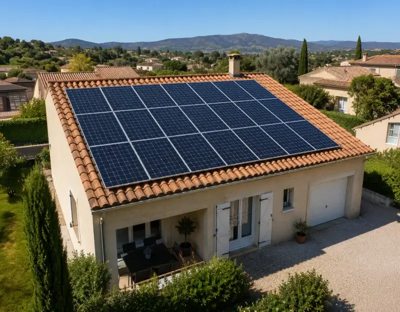 Prime à l'autoconsommation panneaux solaires Saint-Romain-de-Benet — aide financière de l'État